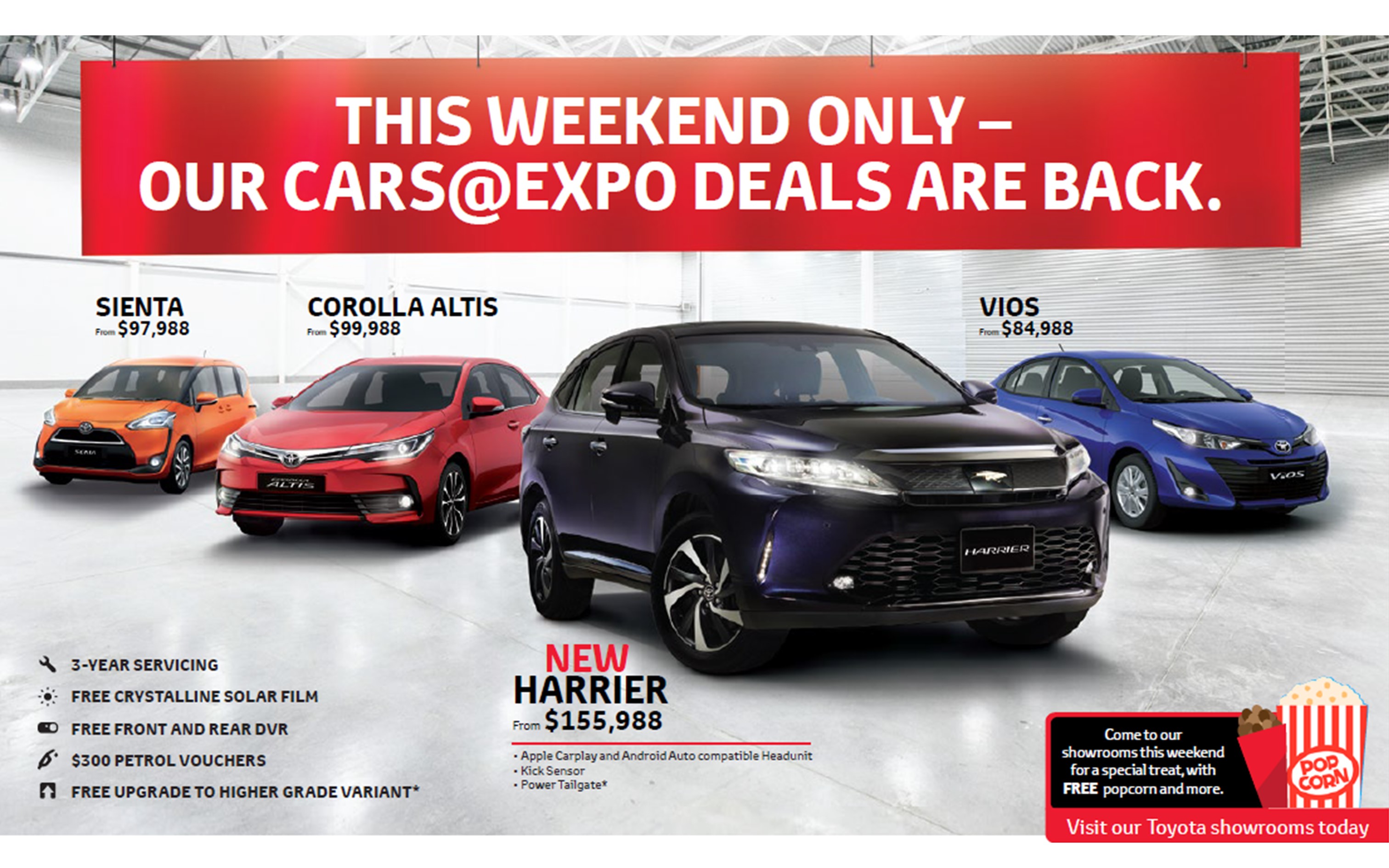 Toyota weekend sale May