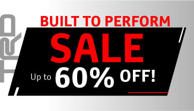 TRD Toyota Racing Development Merchandise Sale
