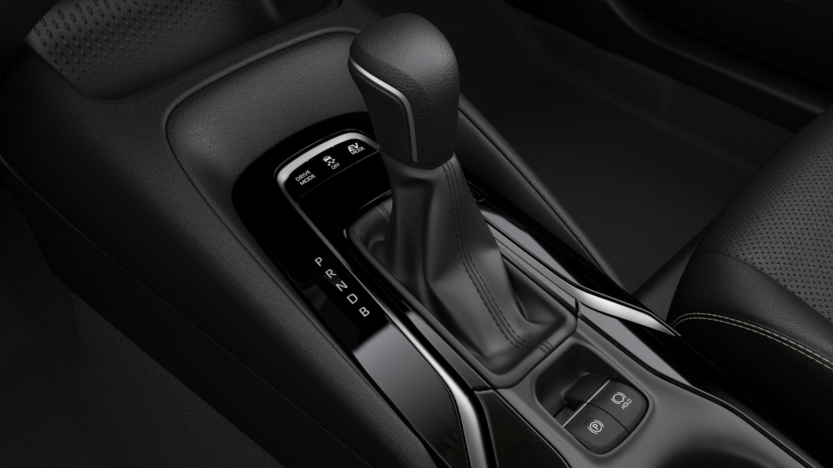 Seven-speed continuously variable transmission (CVT)