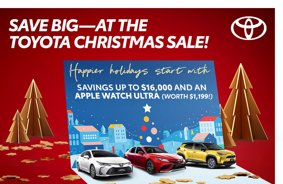 get ready for the most magical christmas with toyota holidays are