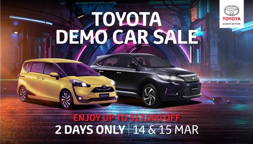 SgCarMart Trusted Brand Showcase - Toyota