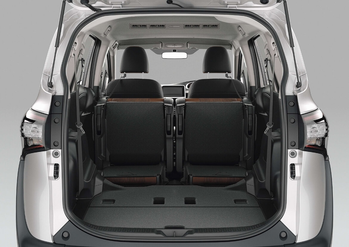 Toyota Sienta Luggage Space Pictures to Pin on Pinterest ...
