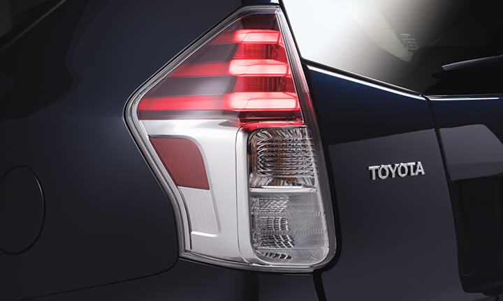 Toyota Prius Plus 7 Seater MPV - LED Rear Combination Lamps