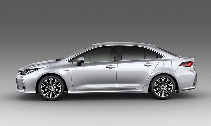 Toyota Altis 2020 - Aerodynamic Profile