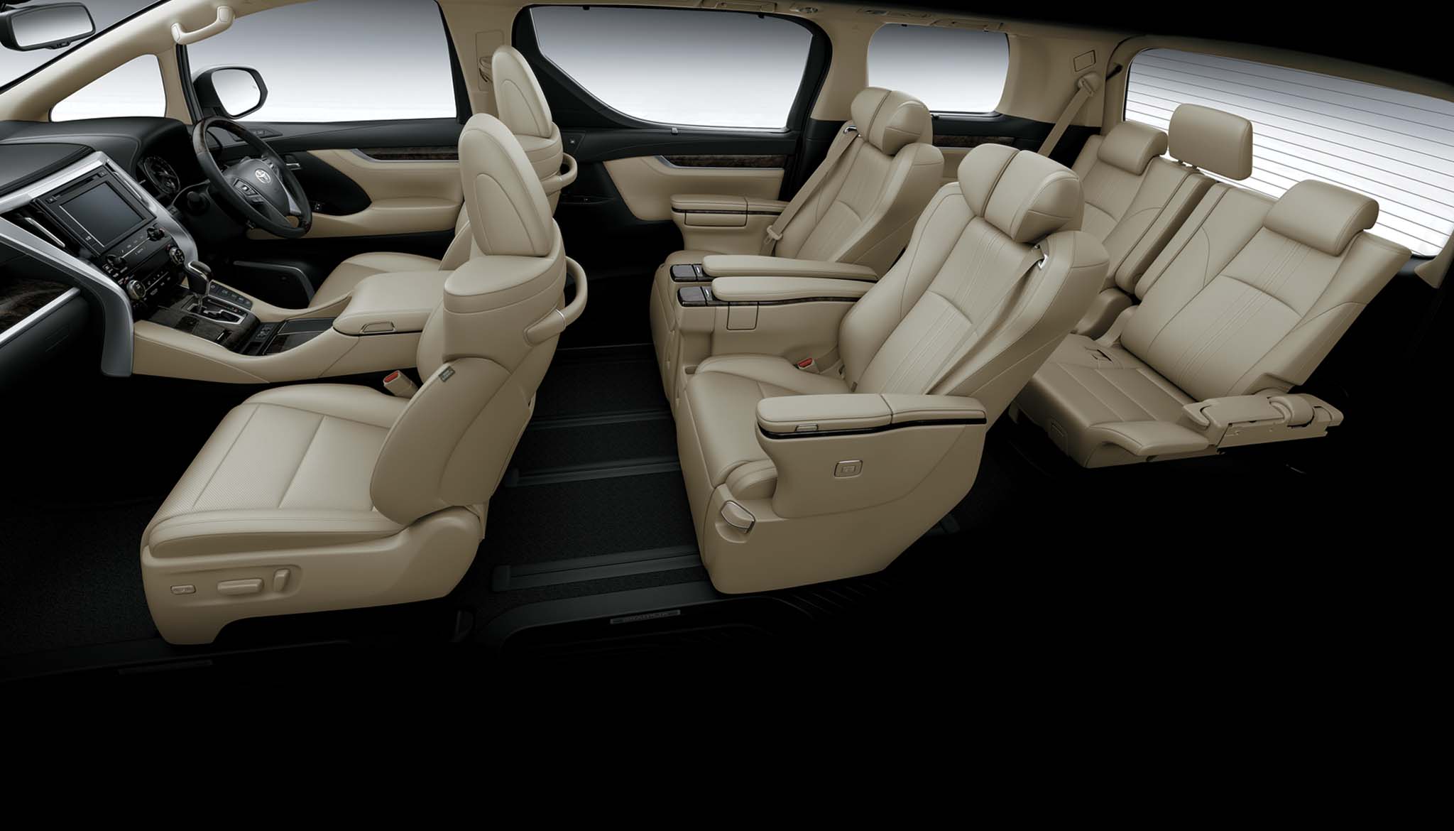 Toyota Alphard 2022 салон
